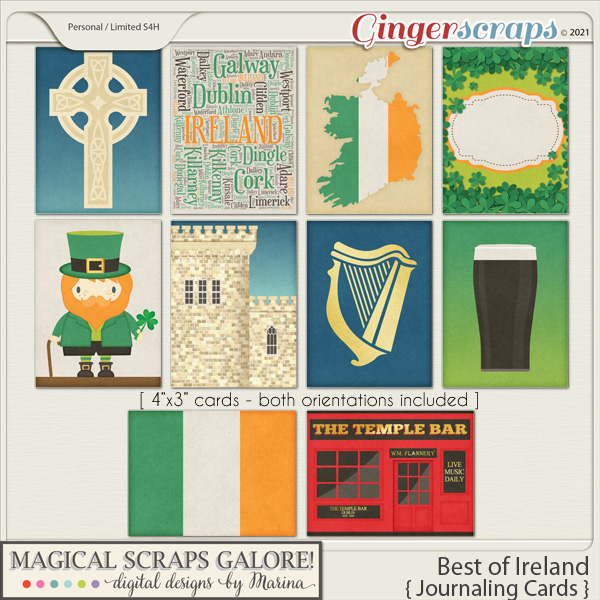 Best of Ireland (journaling cards)