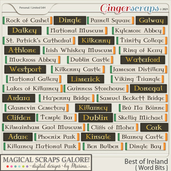 Best of Ireland (word bits)