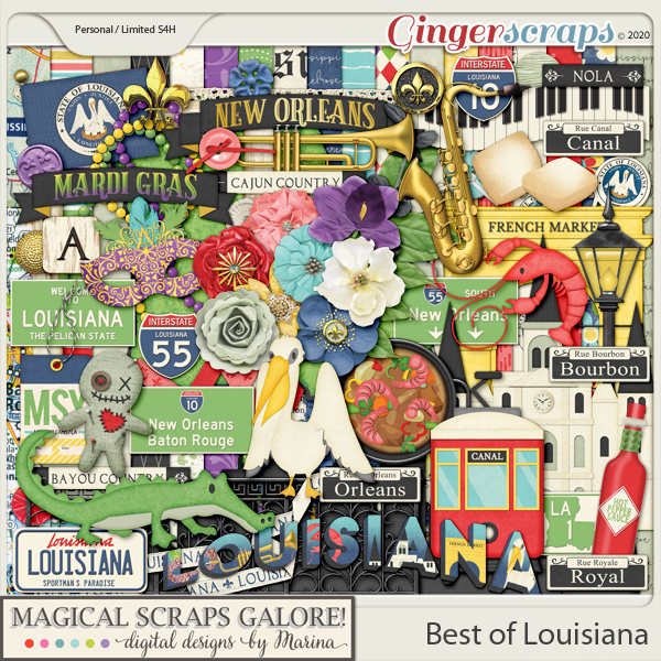 Best of Louisiana (page kit)