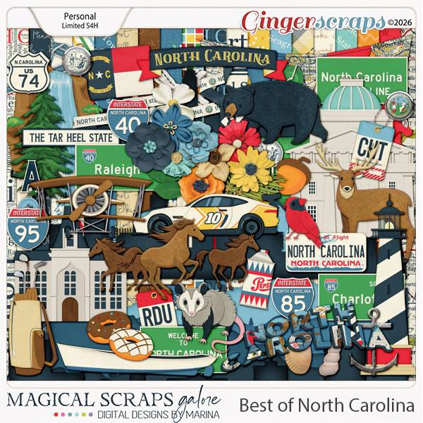 Best of North Carolina (page kit)