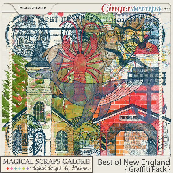 Best of New England (graffiti pack)