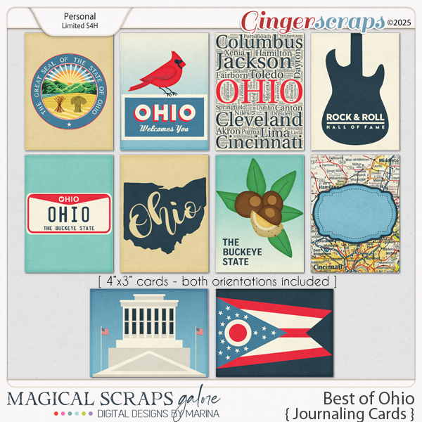 Best of Ohio (journaling cards)