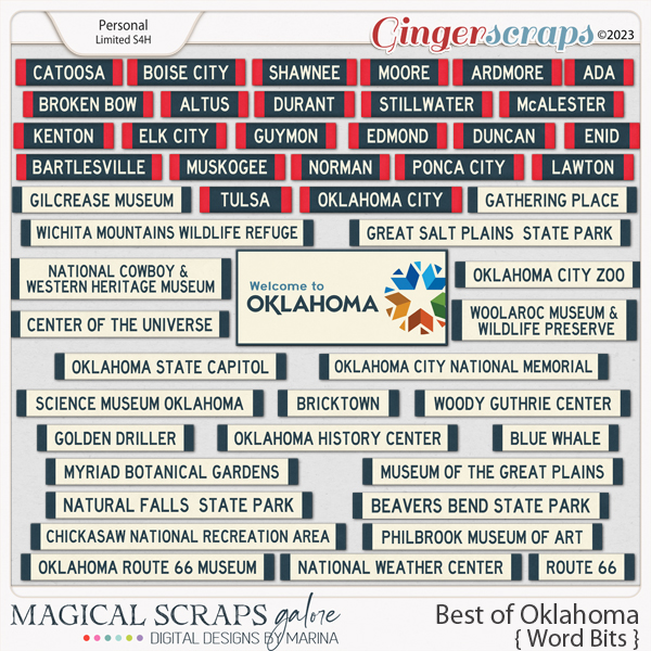 Best of Oklahoma (word bits)