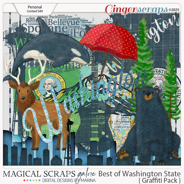 Best of Washington State (graffiti pack)