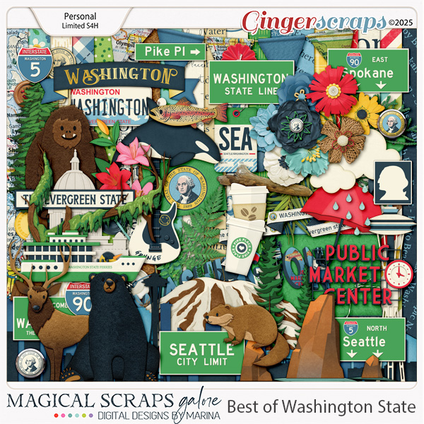 Best of Washington State (page kit)