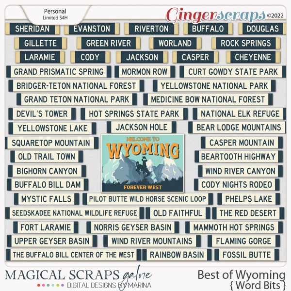 Best of Wyoming (word bits)