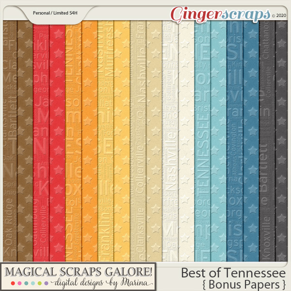 Best of Tennessee (bonus papers)
