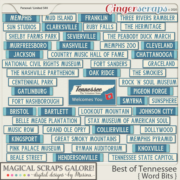 Best of Tennessee (word bits)