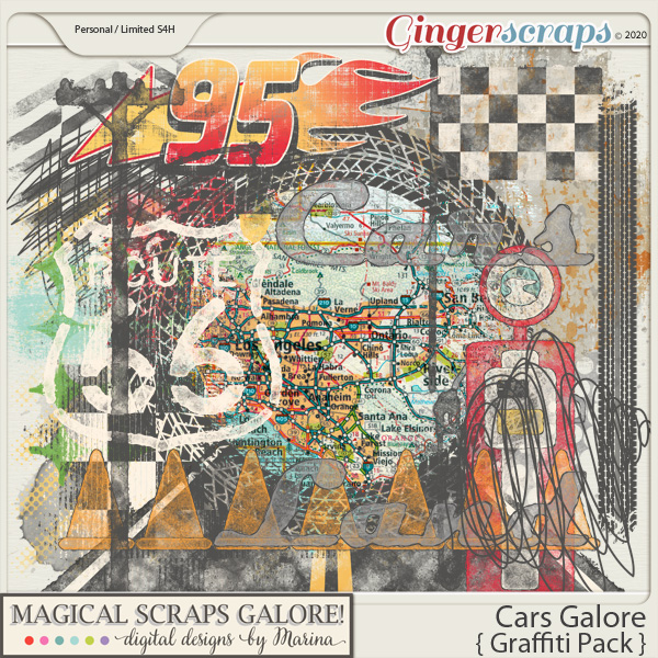 Cars Galore (graffiti pack)