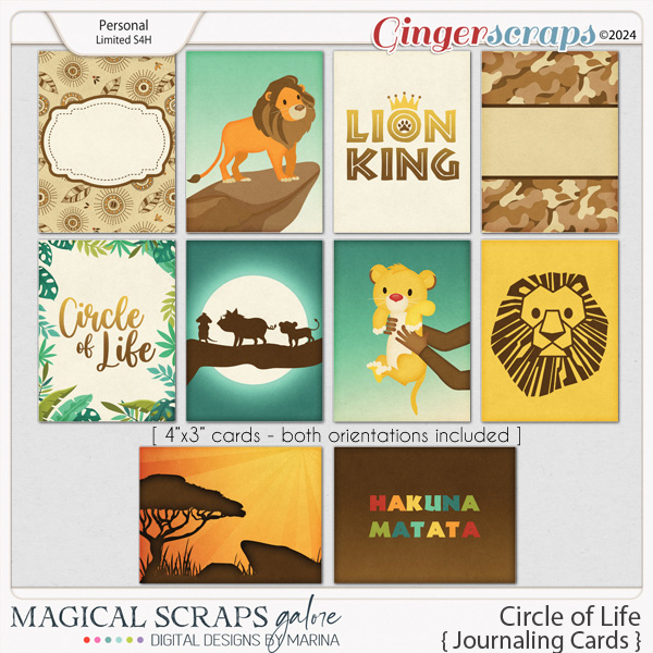 Circle of Life (journaling cards)