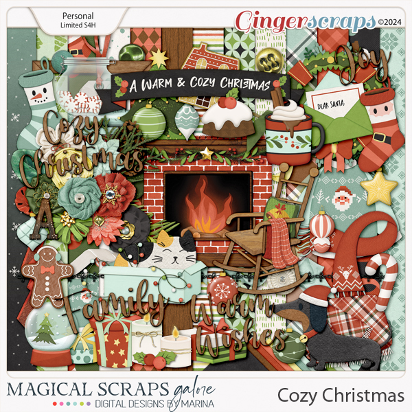 Cozy Christmas (page kit)