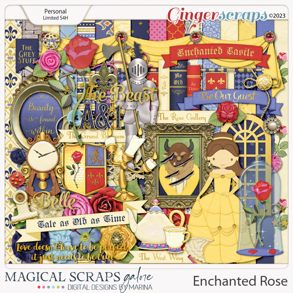 Enchanted Rose (page kit)