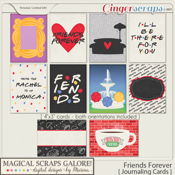 Friends Forever (journaling cards)