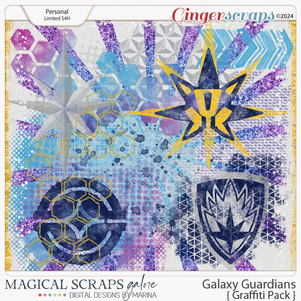 Galaxy Guardians (graffiti pack)