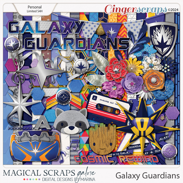 Galaxy Guardians (page kit)