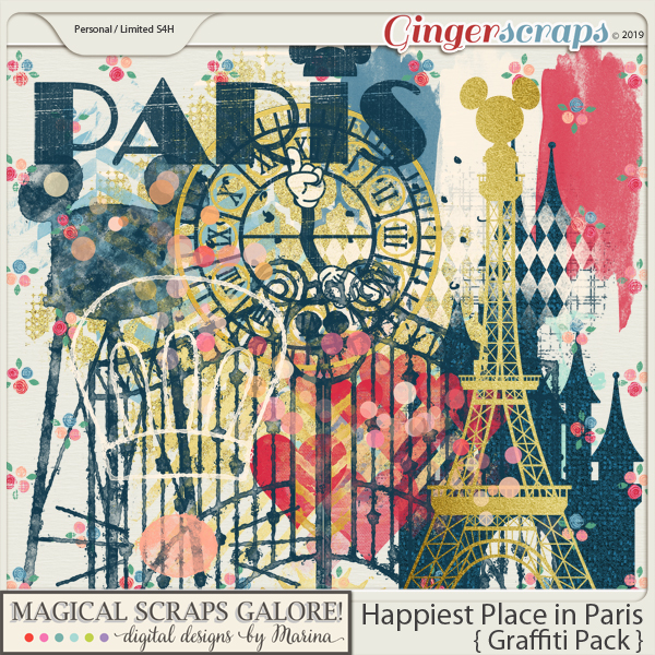Happiest Place in Paris (graffiti pack)