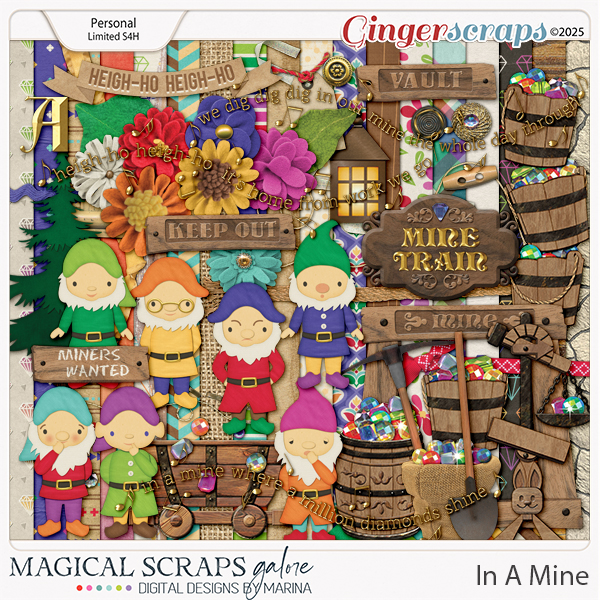 In A Mine (page kit)