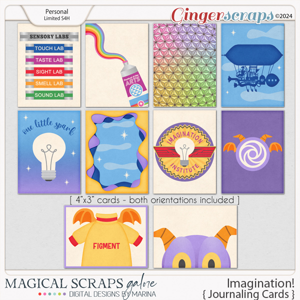 Imagination! (journaling cards)