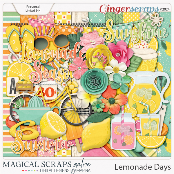 Lemonade Days (page kit)