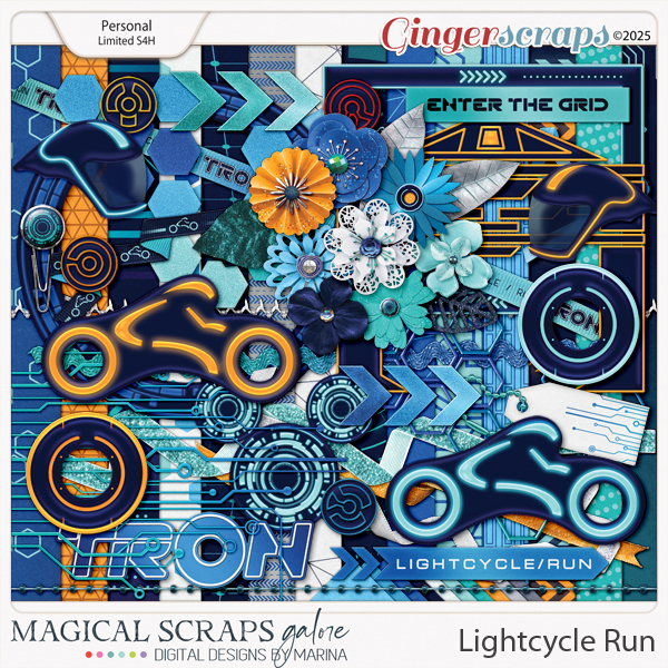 Lightcycle Run (page kit)