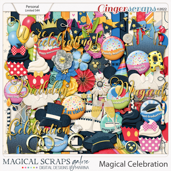 Magical Celebration (page kit)