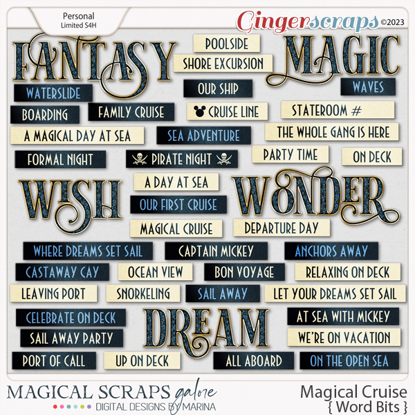 Magical Cruise (word bits)