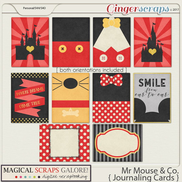 Mr Mouse & Co (journal cards)