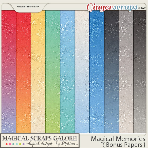 Magical Memories (bonus papers)