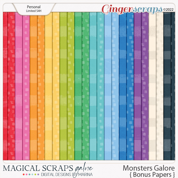 Monsters Galore (bonus papers)