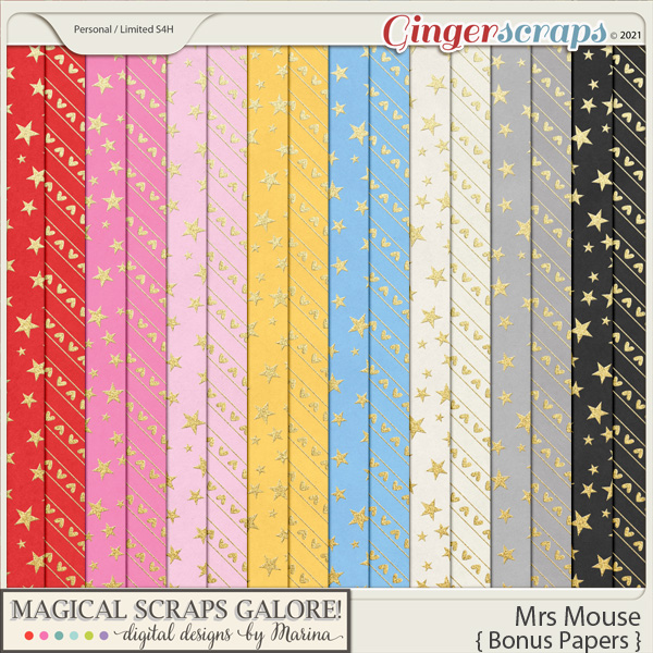 Mrs Mouse (bonus papers)