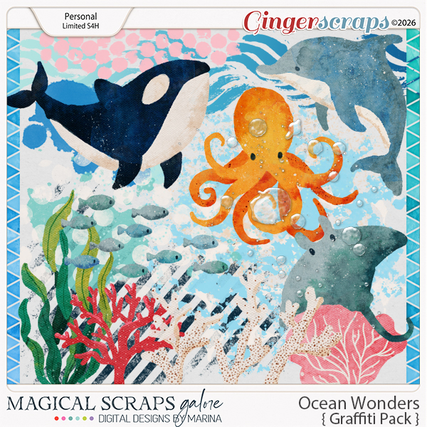 Ocean Wonders (graffiti pack)