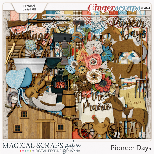 Pioneer Days (page kit)