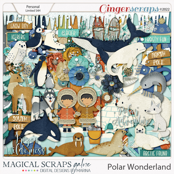 Polar Wonderland (page kit)