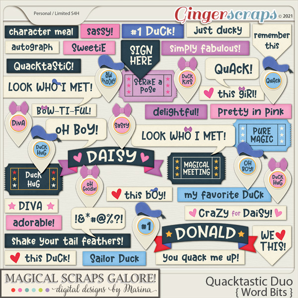 Quacktastic Duo (word bits)