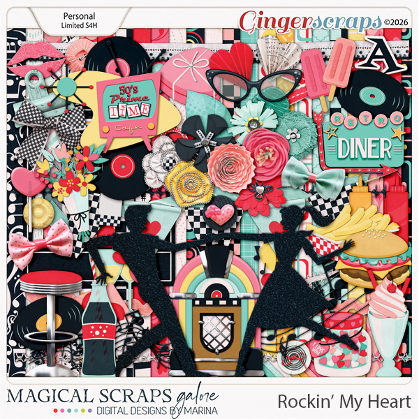 Rockin' My Heart (page kit)