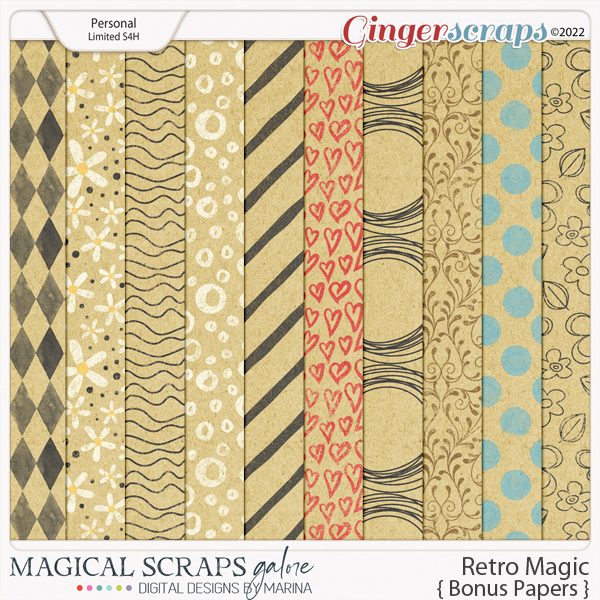 Retro Magic (bonus papers)