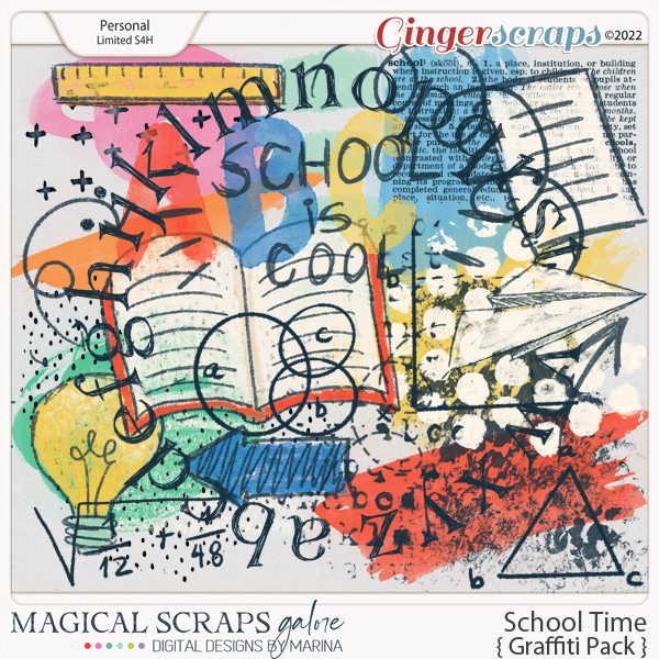 School Time (graffiti pack)