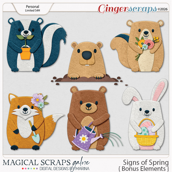 Signs of Spring (bonus elements)