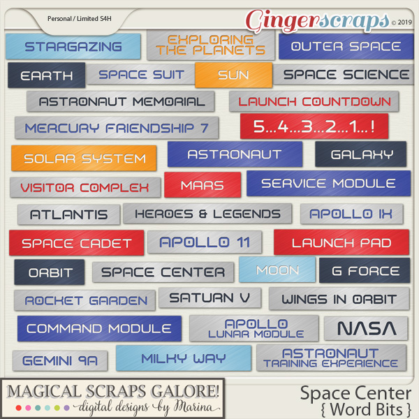 Space Center (word bits)