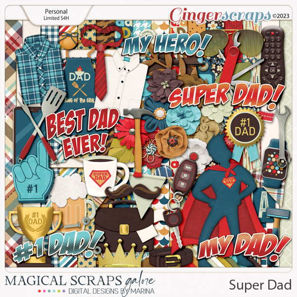 Super Dad (page kit)