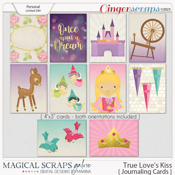 True Love's Kiss (journaling cards)