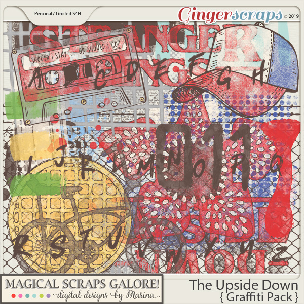 The Upside Down (graffiti pack)