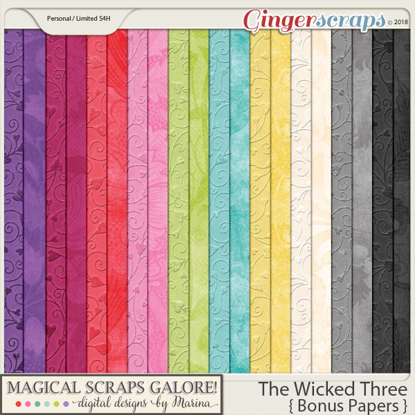 The Wicked Three (bonus papers)