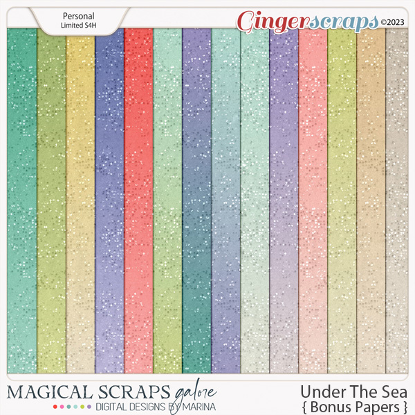 Under The Sea (bonus papers)