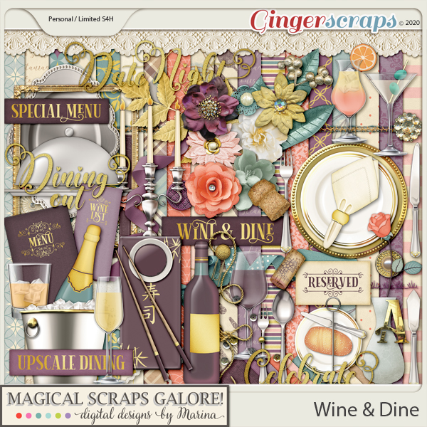 Wine & Dine (page kit)