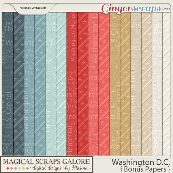 Washington DC (bonus papers)