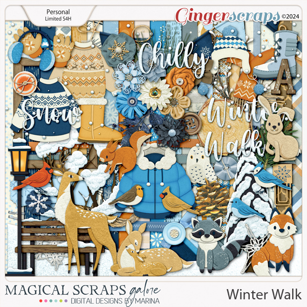 Winter Walk (page kit)