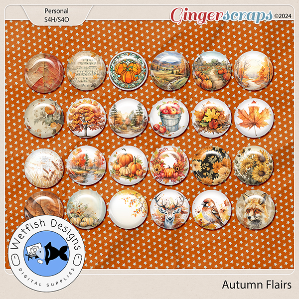 Autumn Flairs by Wetfish Designs