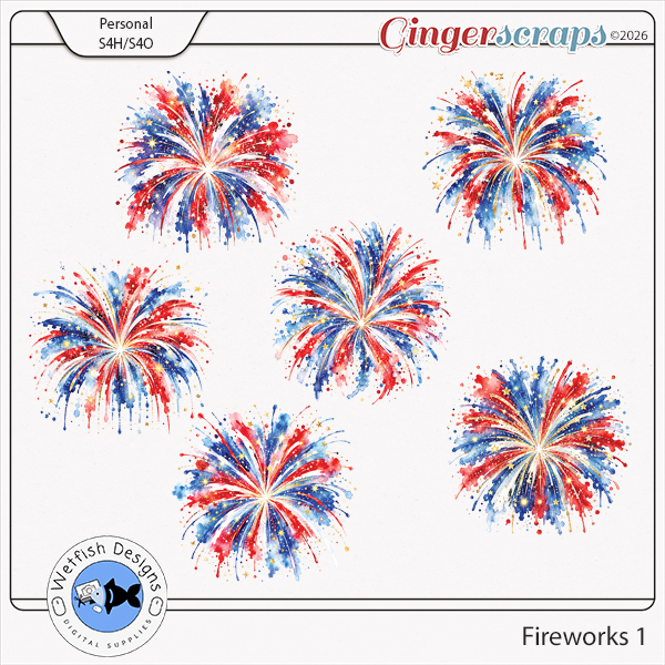 Fireworks 1 by Wetfish Designs