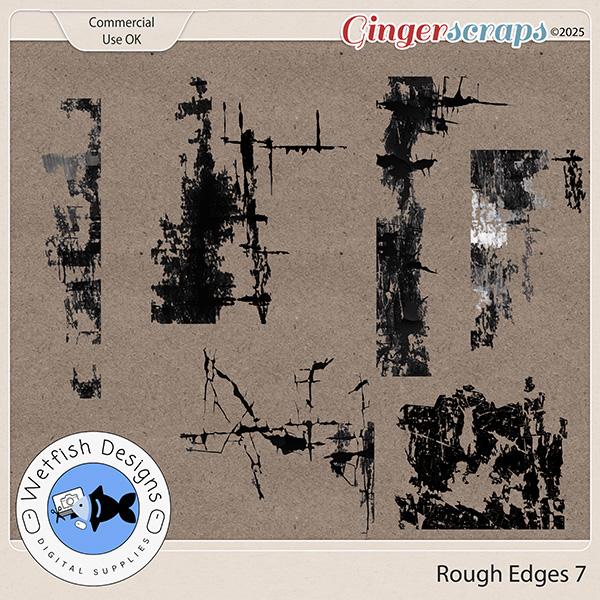 CU Rough Edges Set 7 by Wetfish Designs 